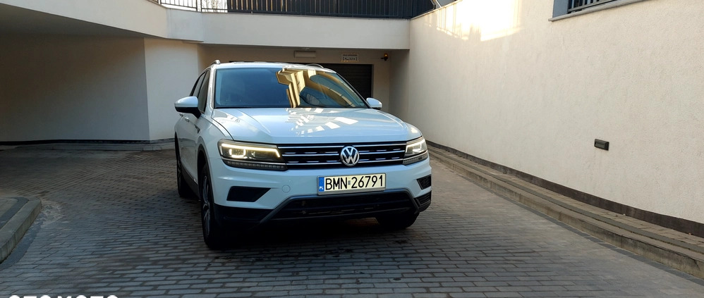 Volkswagen Tiguan Allspace cena 88900 przebieg: 69000, rok produkcji 2019 z Mońki małe 211